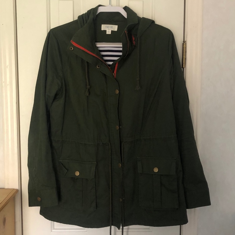 Peach Love Utility Jacket